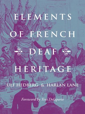 cover image of Elements of French Deaf Heritage